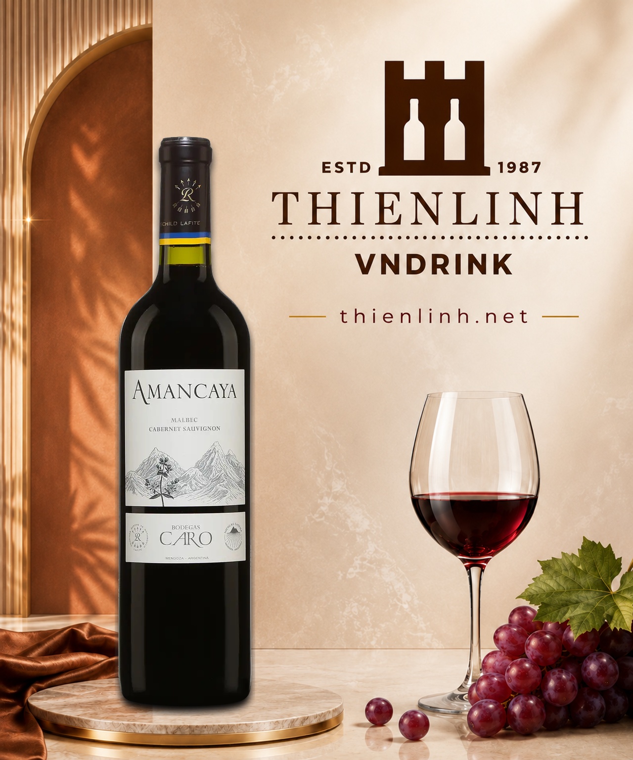 Amancaya Reserva 2020 – Thiên Linh VNDrink