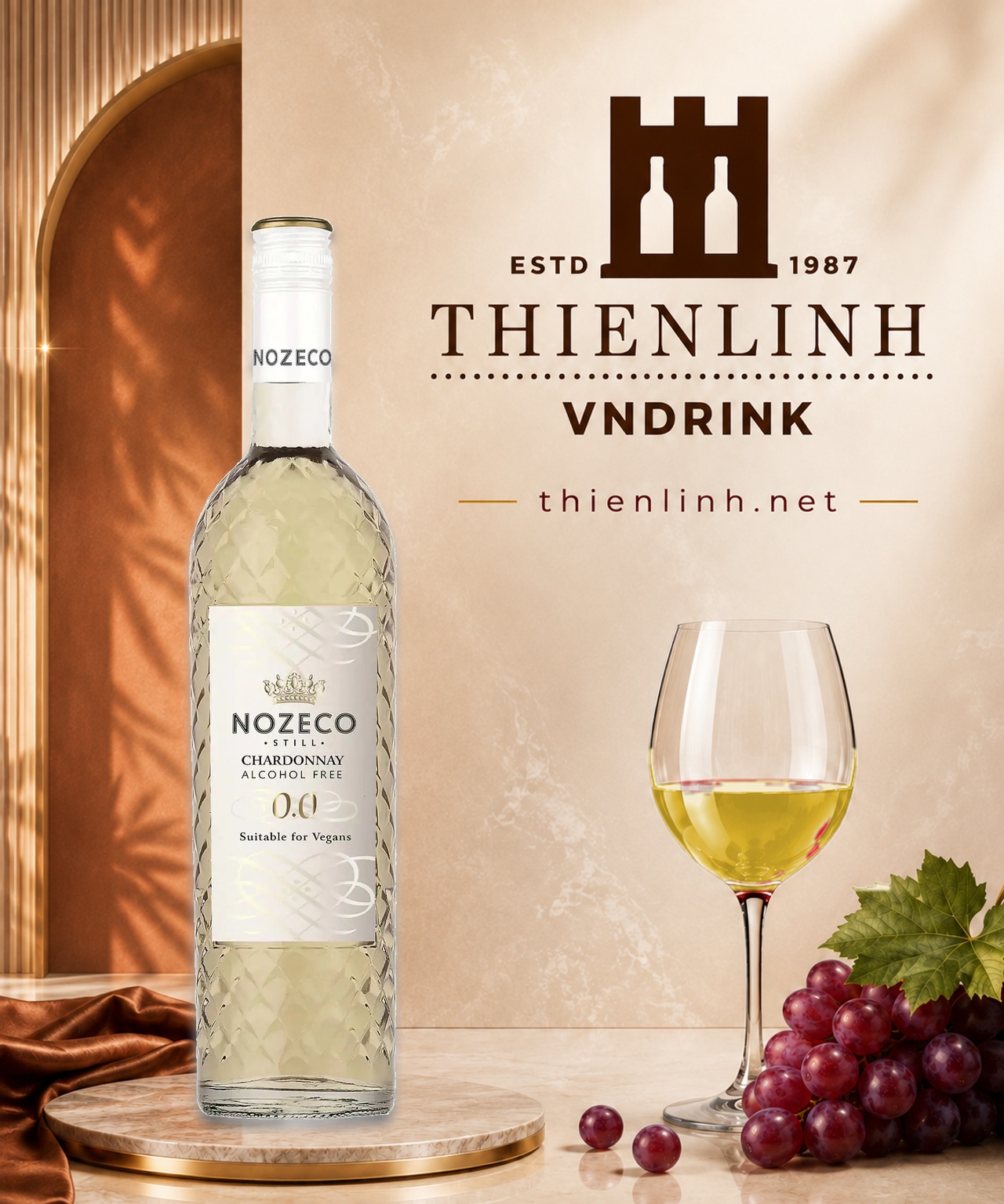 Nozeco Still Chardonnay – Thiên Linh VNDrink