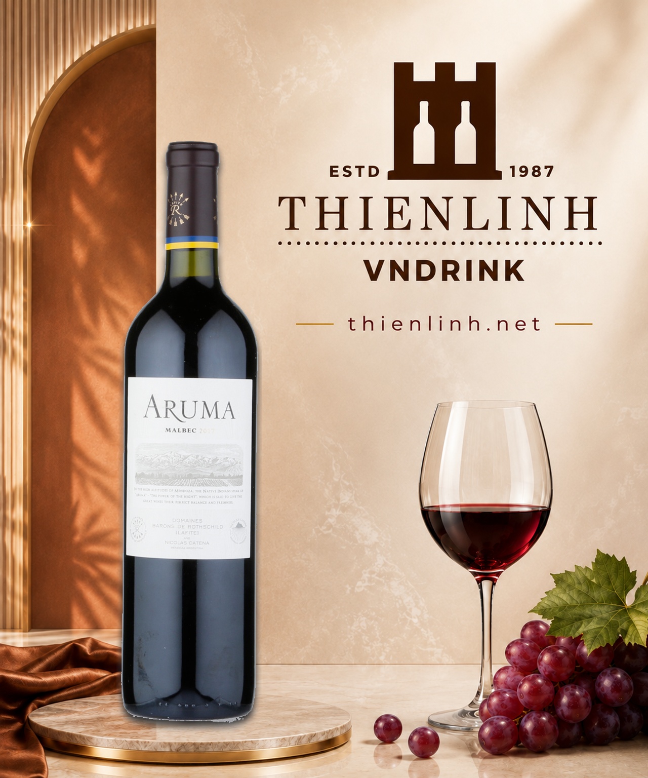 Aruma Malbec 2017 – Thiên Linh VNDrink
