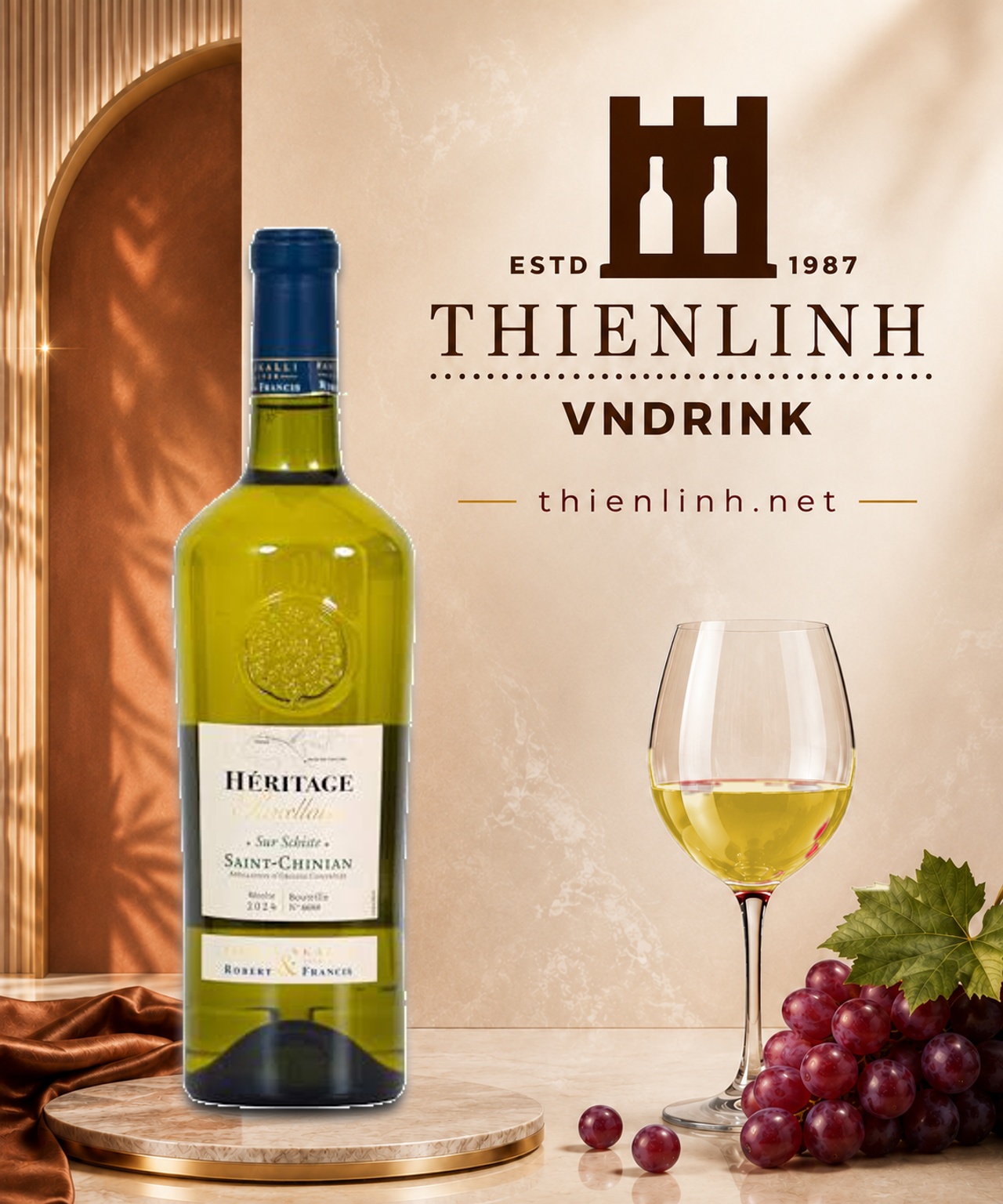 Heritage Parcellaire Saint-Chinian 2024 – Thiên Linh VNDrink