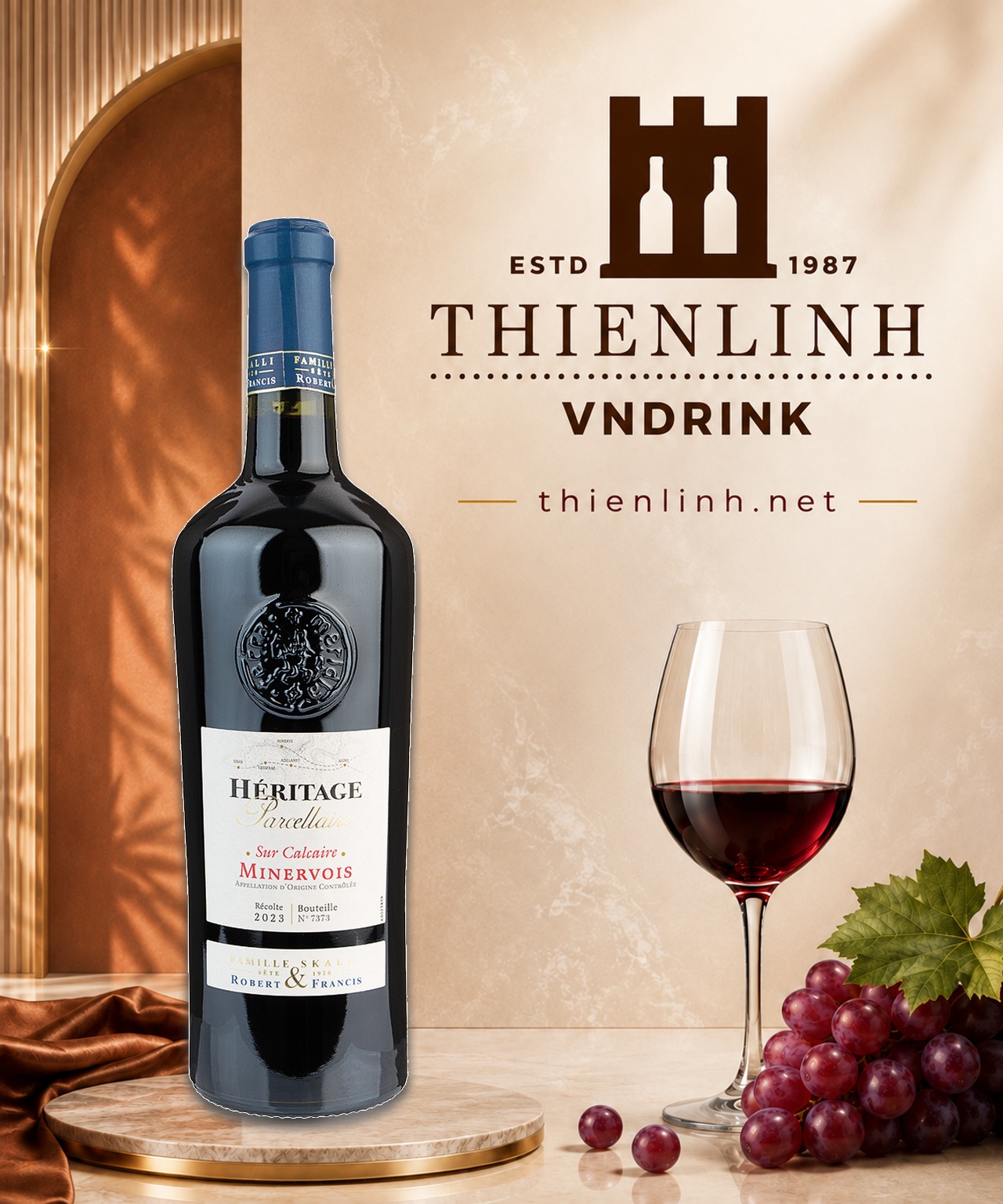 Heritage Parcellaire Minervois 2023 – Thiên Linh VNDrink