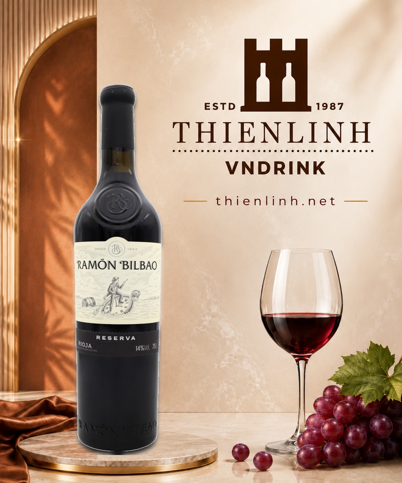 Ramón Bilbao Reserva 2018 – Thiên Linh VNDrink