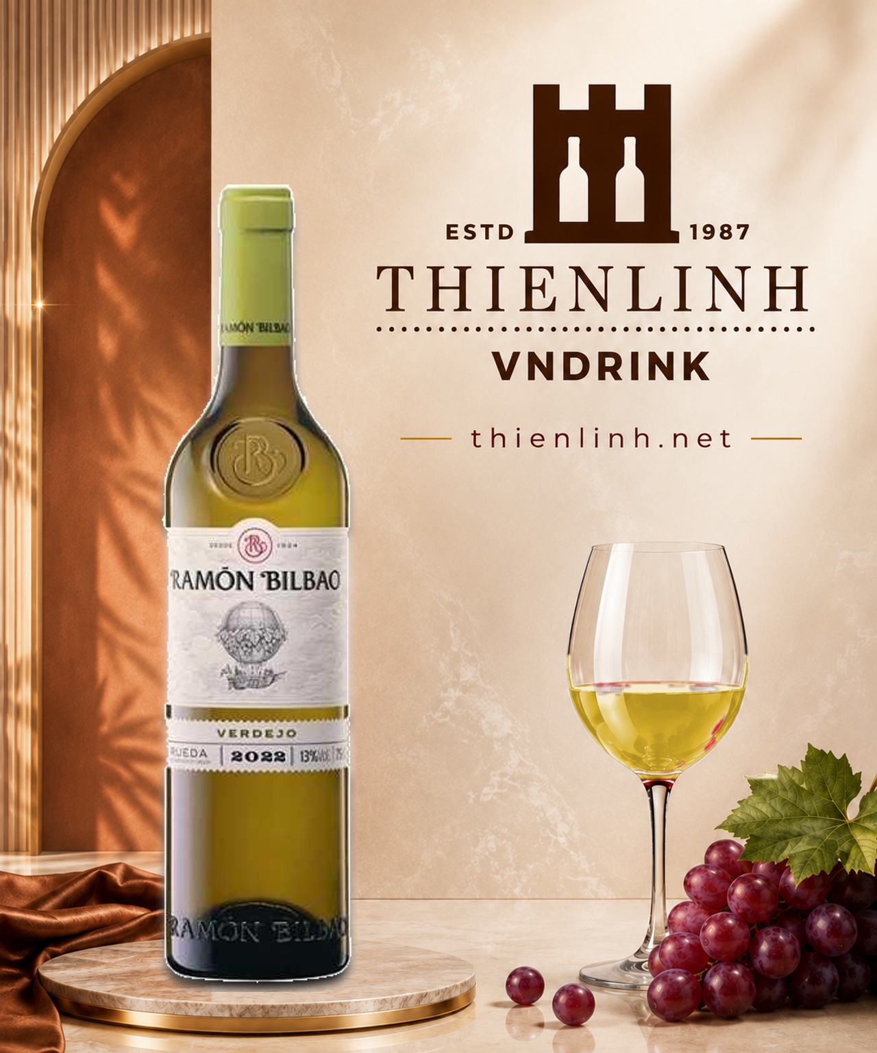 Ramón Bilbao Rueda Verdejo 2023 – Thiên Linh VNDrink