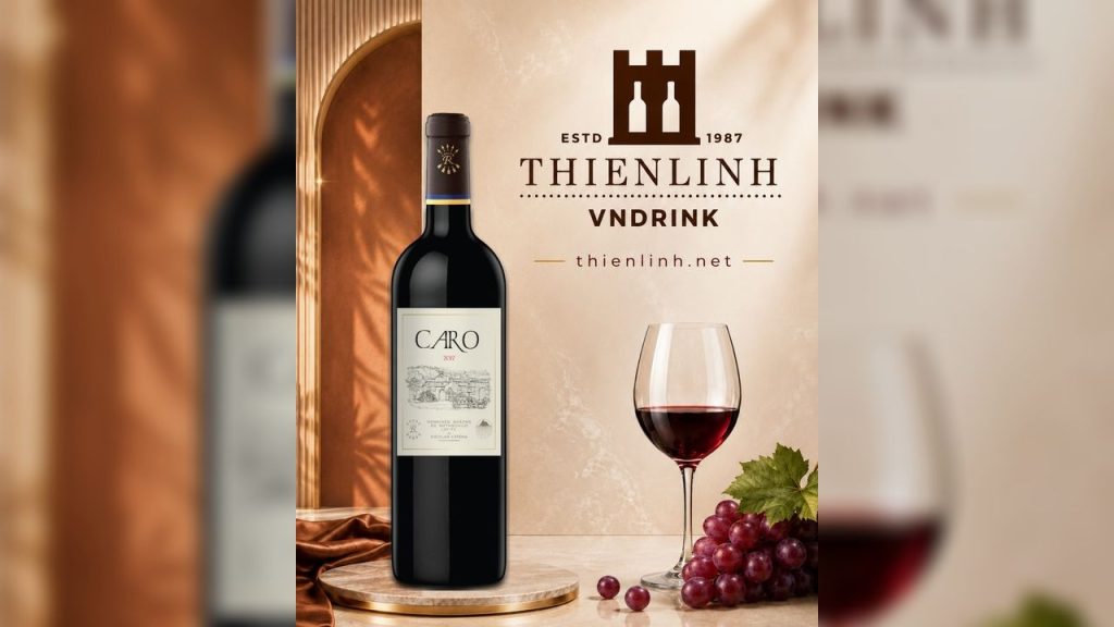 CARO 2017 - vang đỏ Mendoza, Argentina, Thiên Linh VNDrink