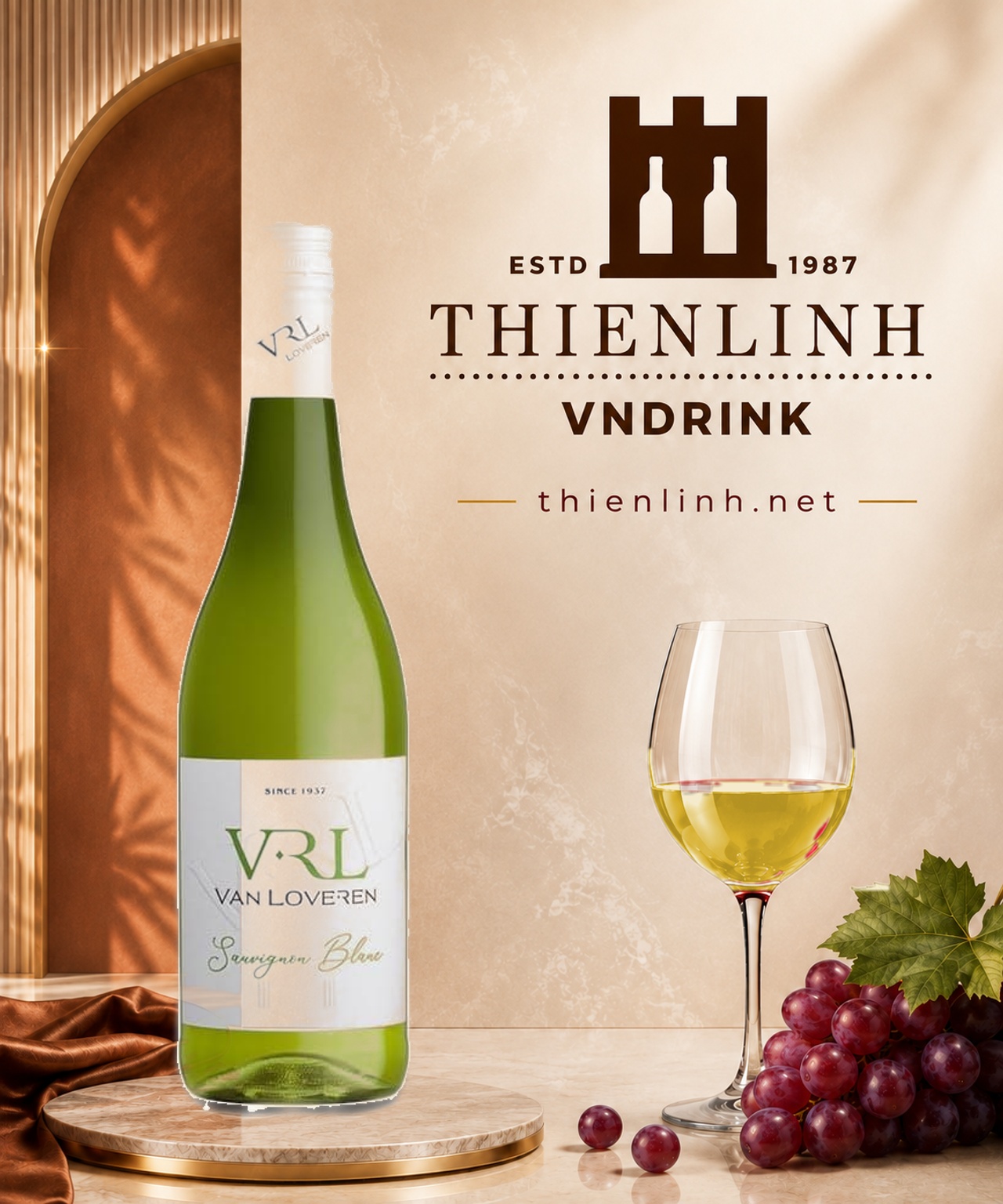 Van Loveren Sauvignon Blanc Robertson vang trắng Nam Phi