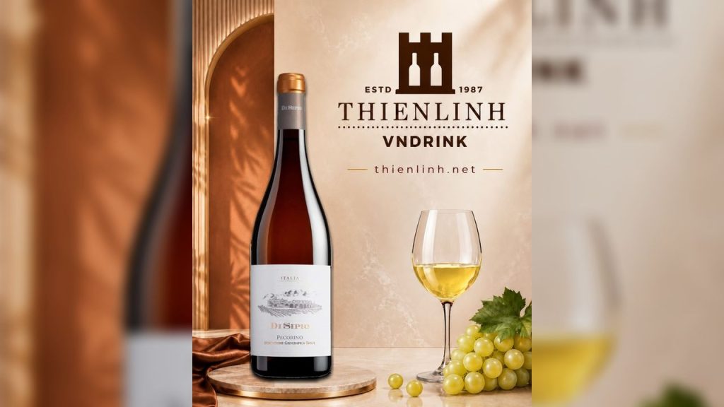 Di Sipio Pecorino 2023 – vang trắng Ý 13%, Terre di Chieti IGT, Abruzzo – Thiên Linh VNDrink