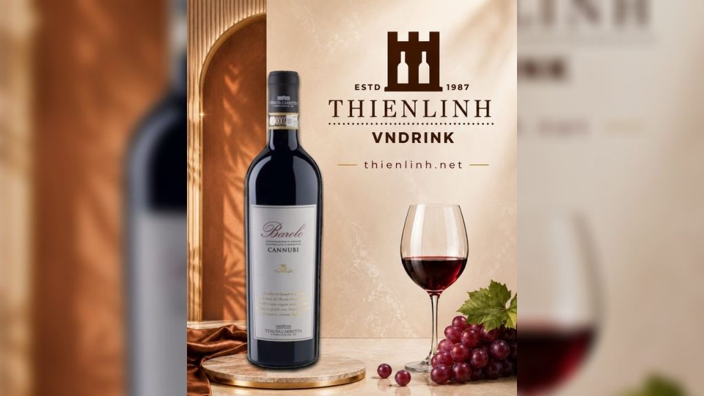 Tenuta Carretta Barolo Cannubi 2018 – Nebbiolo từ trái tim của Barolo