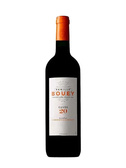Chai rượu vang đỏ Famille Bouey Cuvée 20 Cabernet Sauvignon 2022 từ vùng Bordeaux, Pháp