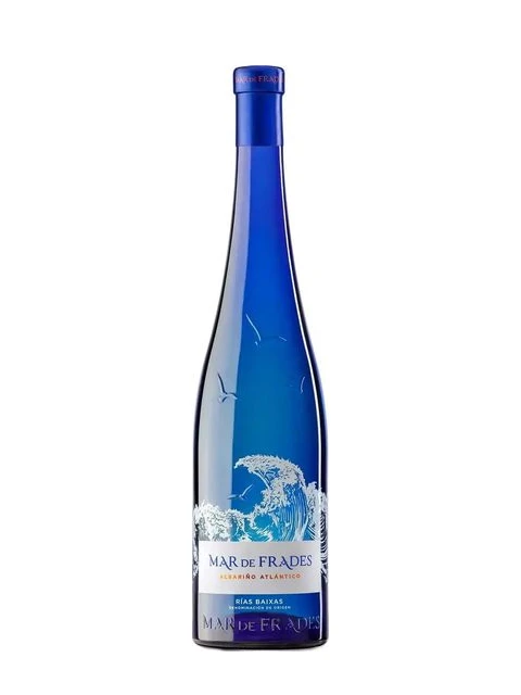 Chai rượu vang trắng Mar de Frades Albariño 2023 từ Rías Baixas, Tây Ban Nha, giống nho Albariño