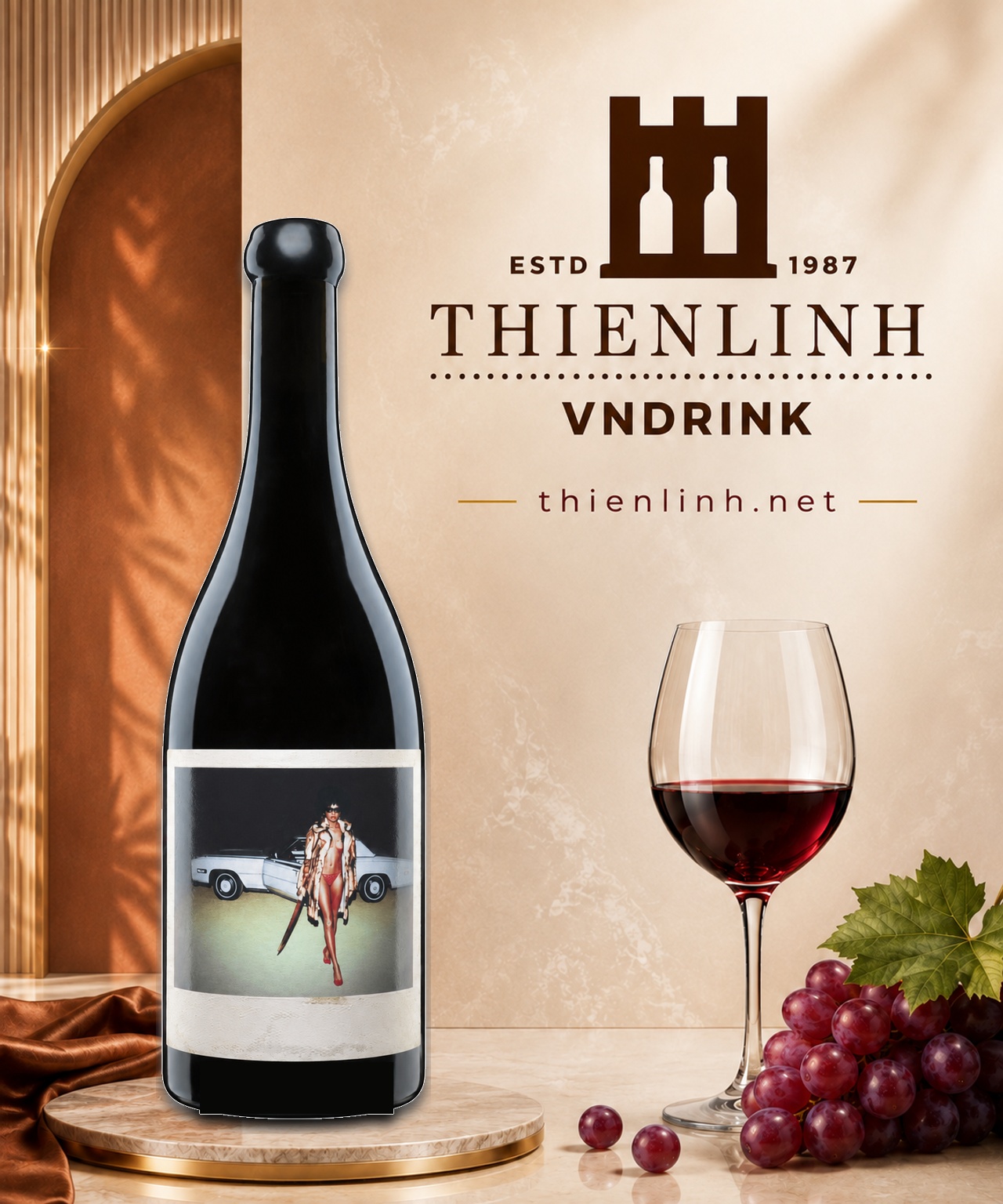 Chai rượu vang đỏ Orin Swift Machete 2018 California – Thiên Linh VNDrink