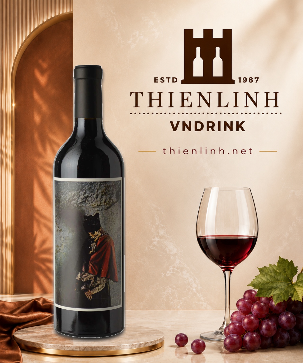 Chai rượu vang đỏ Orin Swift Palermo Cabernet Sauvignon 2018 Napa Valley – Thiên Linh VNDrink
