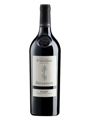 Chai rượu vang đỏ Lo Zoccolaio Baccanera 2019 Langhe DOC, Barbera Merlot, Piedmont