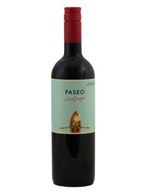 Chai rượu vang đỏ Paseo Cabernet Sauvignon, Central Valley, Chile, 100% Cabernet Sauvignon