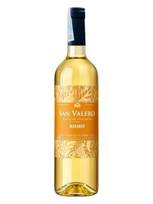 Chai rượu vang trắng San Valero Blanco 2024, Cariñena, Aragón, Tây Ban Nha, Macabeo và Chardonnay