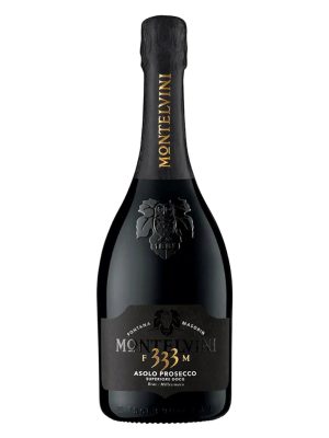 Rượu vang sủi Montelvini FM333 Asolo Prosecco Superiore DOCG Glera Montello Veneto Ý 11,5% táo vàng lê hoa tử đằng