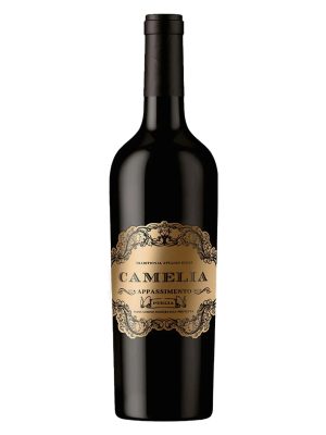 Chai rượu vang đỏ Camelia Appassimento 2024, Merlot Primitivo Negroamaro, Puglia, Ý