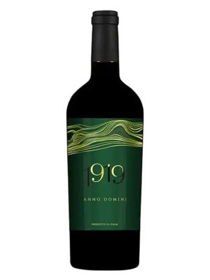 Chai rượu vang đỏ Anno Domini Vino Liquoroso Rosso 1919, nồng độ 19%, vùng Puglia, Ý