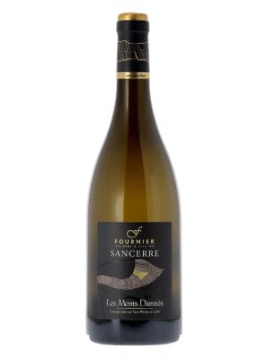Chai rượu vang trắng Fournier Père et Fils Sancerre Les Monts Damnés Sauvignon Blanc Loire Pháp, nhãn đen cuvée parcellaire 0,98 ha, nắp vàng
