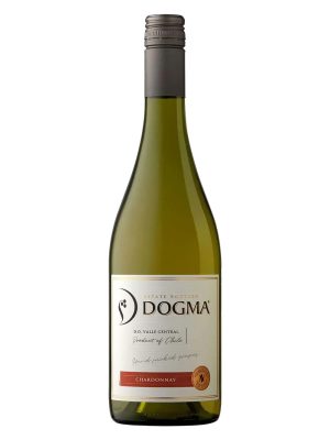 Chai rượu vang trắng Dogma Chardonnay, Viña El Aromo, D.O. Valle Central, Chile